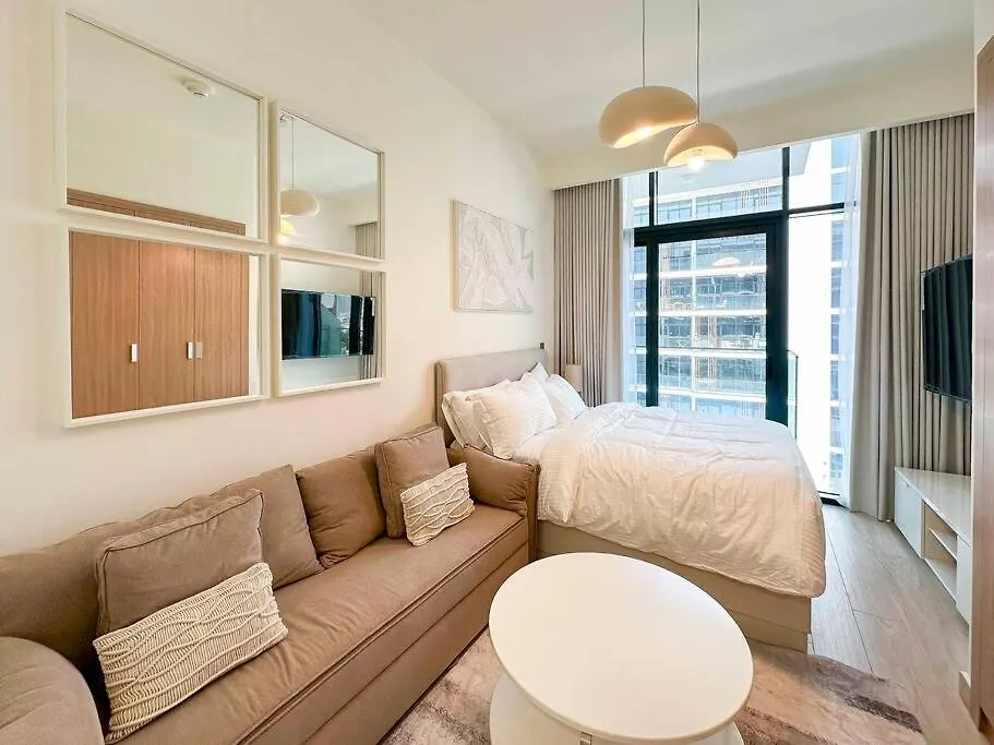 Apartment Luxury Studio Near Burj Khalifa In Azizi Riviera Dubai United Arab Emirates